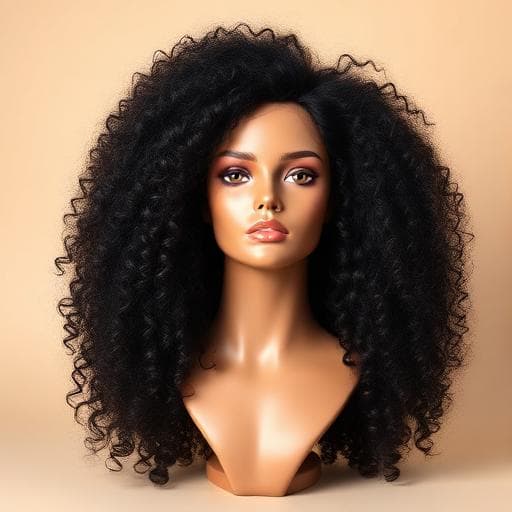 Perruque Afro Curly Naturelle