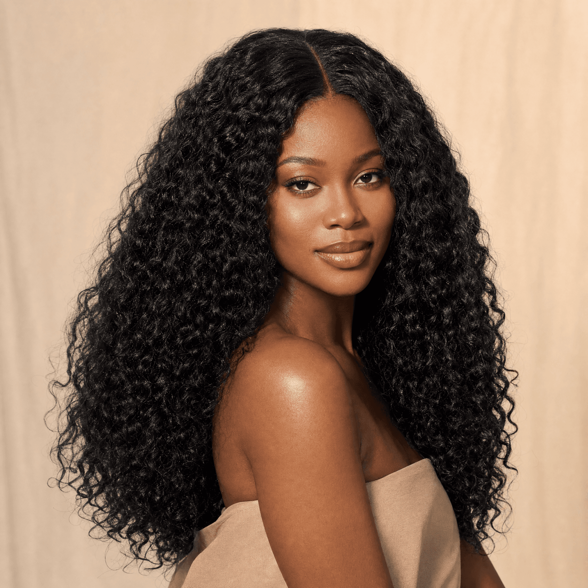 Pack tissage cheveux humains naturels — Bouclé